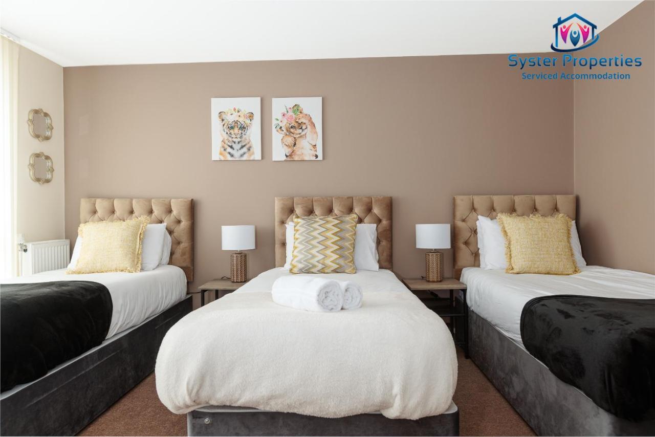 Syster Properties Serviced Accommodation Leicester 5 Bedroom House Glen View Exterior foto