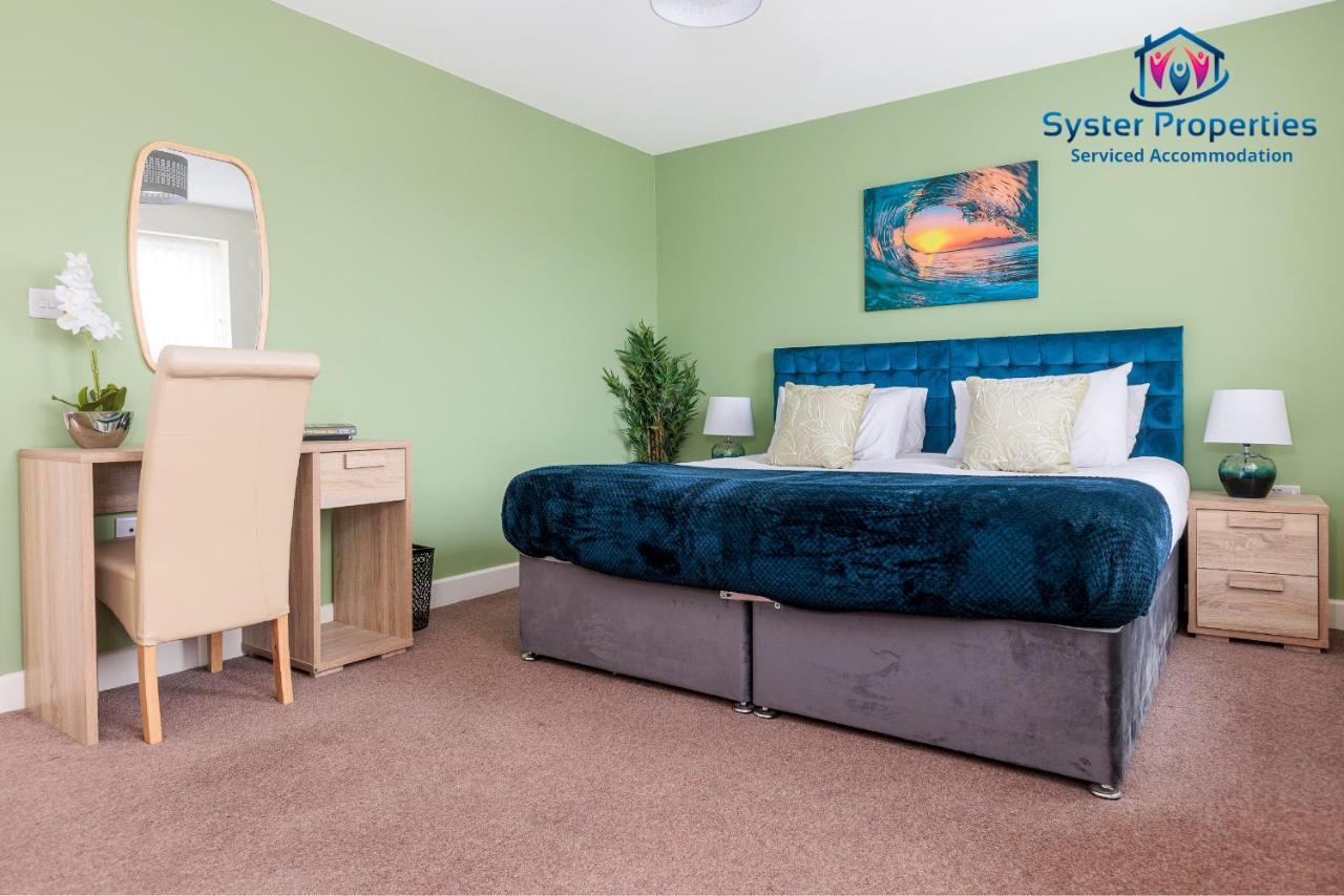 Syster Properties Serviced Accommodation Leicester 5 Bedroom House Glen View Exterior foto