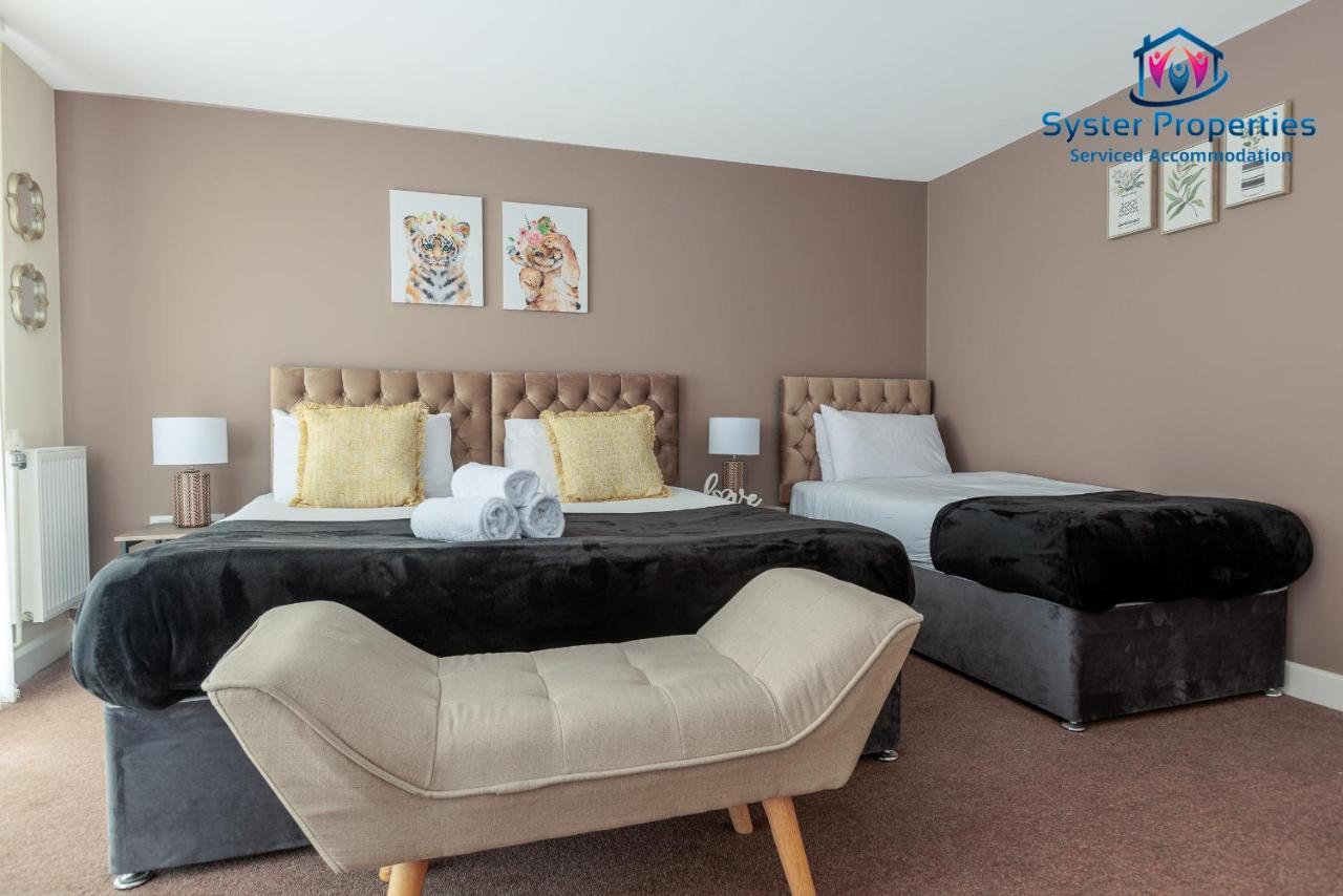 Syster Properties Serviced Accommodation Leicester 5 Bedroom House Glen View Exterior foto
